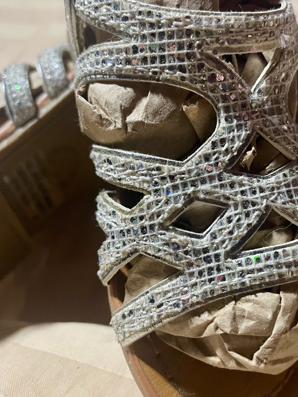 Silver sandals - Picture 2 of 7